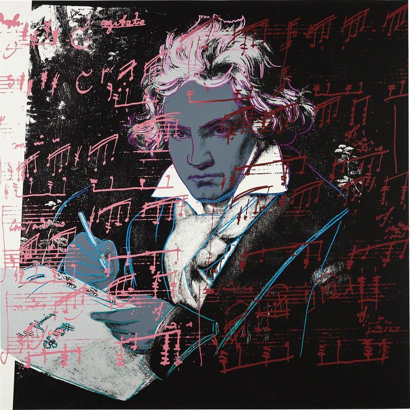 Andy Warhol, ‘Beethoven’, 1987, Print, Screenprint in colors, on Lenox Museum Board, the full sheet., Phillips