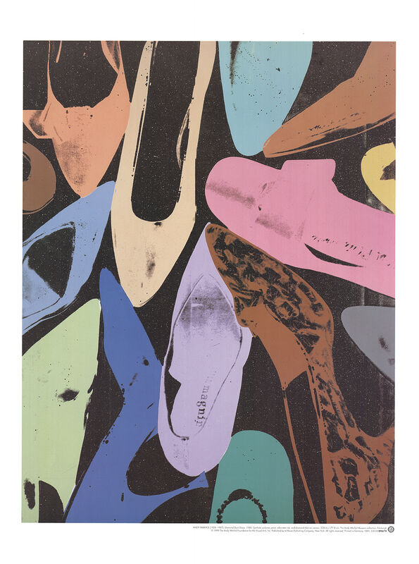 Andy Warhol, ‘Diamond Dust Shoes’, 1999, Posters, Ink on paper, ArtWise