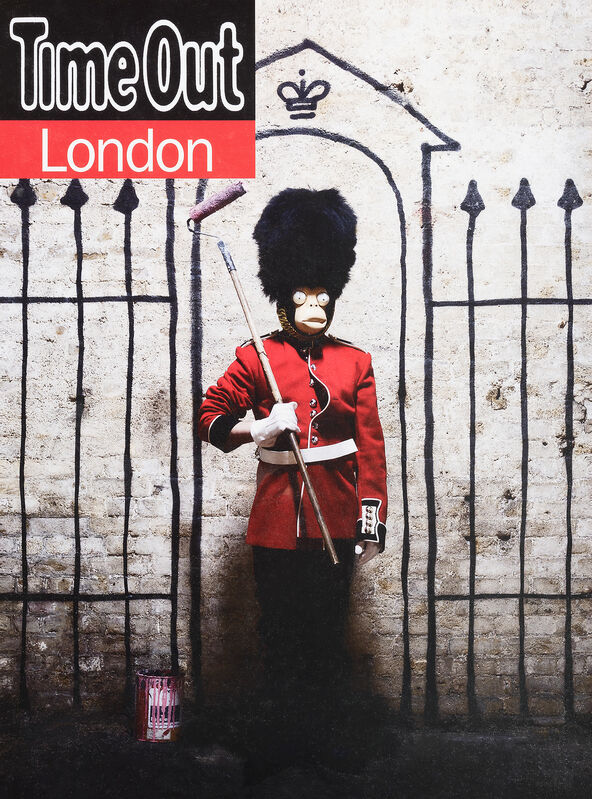 Banksy, ‘Time Out London’, 2010, Print, Offset lithograph in colours on paper, Tate Ward Auctions