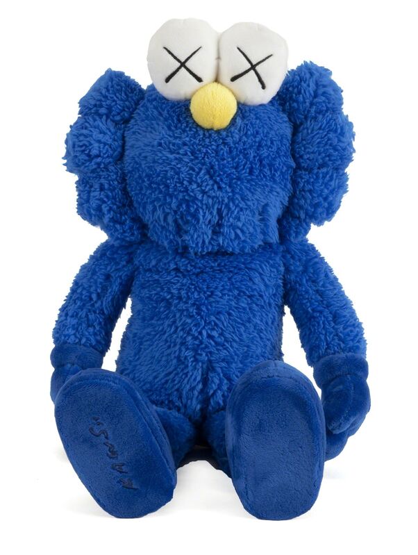 KAWS, ‘BFF (blue)’, Design/Decorative Art, Stuffed plush figure, Julien's Auctions