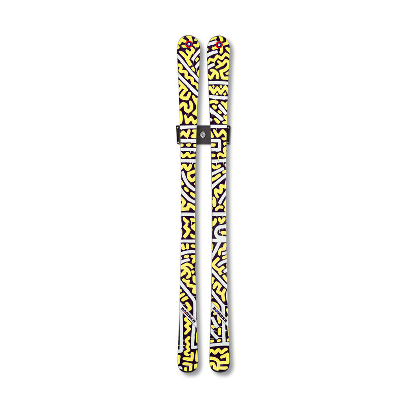 Keith Haring, ‘Bomber All Mountain Skis - Bright Vibes’, 2021, Ephemera or Merchandise, Metal sandwich construction with full wood core, Artware Editions