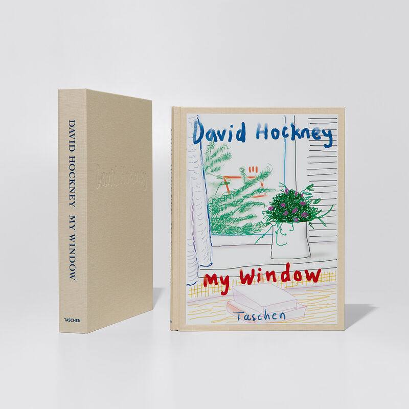 David Hockney, ‘My Window: iPhone drawing 'No. 281’, 23rd July 2010’, Books and Portfolios, IPhone drawing in colours, printed on archival paper, with full margins, with illustrated 248-page chronology book numbered '0450', and original print portfolio, all contained in the original cardboard box with label stamp-numbered '0450'., Phillips