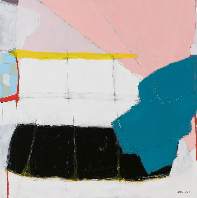 Kelton Osborn, ‘Point of Attachment’, 2019, Painting, Mixed media on canvas, Michael Warren Contemporary