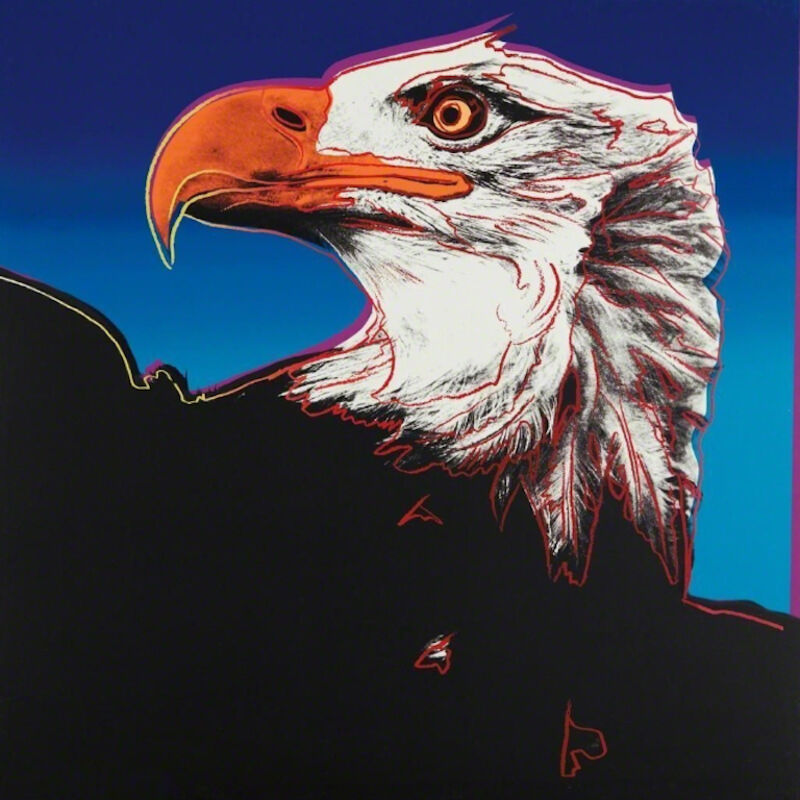 Andy Warhol, ‘Bald Eagle (FS II.296)’, 1983, Print, Screenprint in colors, on Lenox Museum Board, Upsilon Gallery