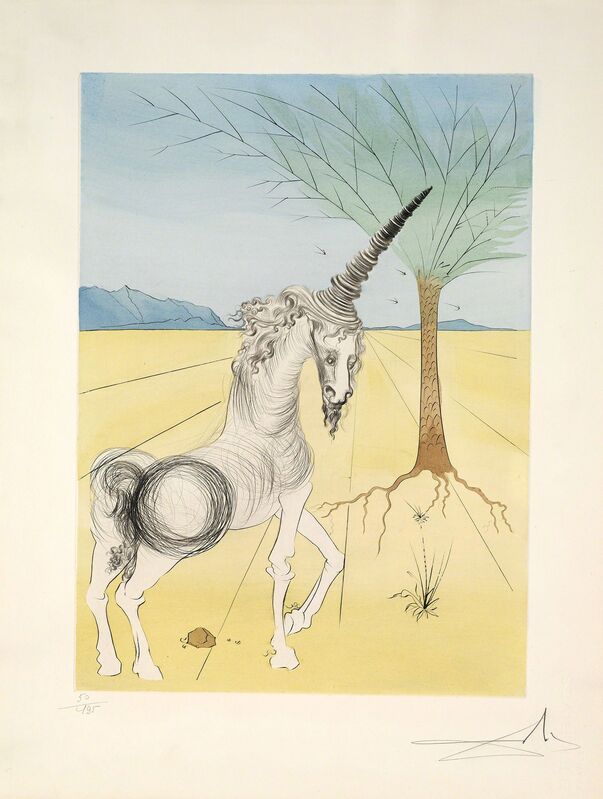 Salvador Dalí, ‘Joseph (Twelve Tribes of Israel)’, 1973, Print, Hand-signed etching with color stencil, Martin Lawrence Galleries