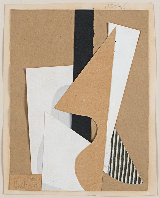 Balcomb Greene, ‘#10’, 1935, Drawing, Collage or other Work on Paper, Collage on paper, Rosenberg & Co. 