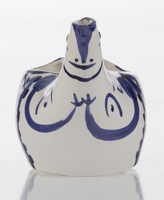 Pablo Picasso, ‘Sujet poule’, 1954, Design/Decorative Art, Terre de faïence pitcher, glazed and painted, Heritage Auctions