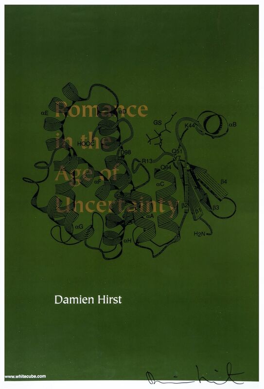 Damien Hirst, ‘Romance in the Age of Uncertainty (Signed)’, 2003, Print, Offset lithograph, The Drang Gallery