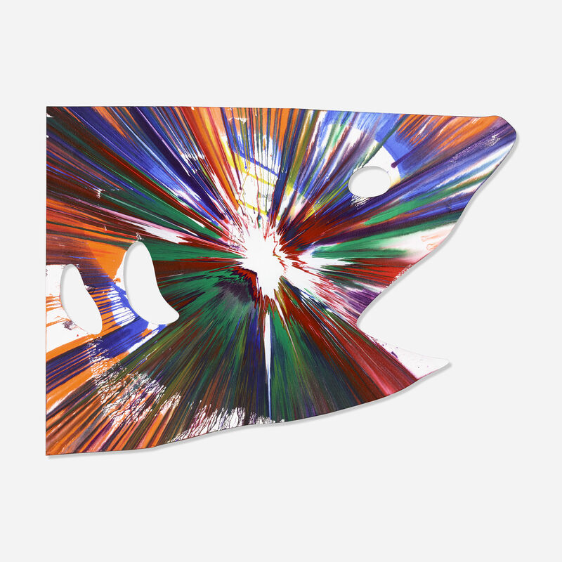Damien Hirst, ‘Shark Spin Painting’, 2009, Painting, Acrylic on paper, Rago/Wright/LAMA