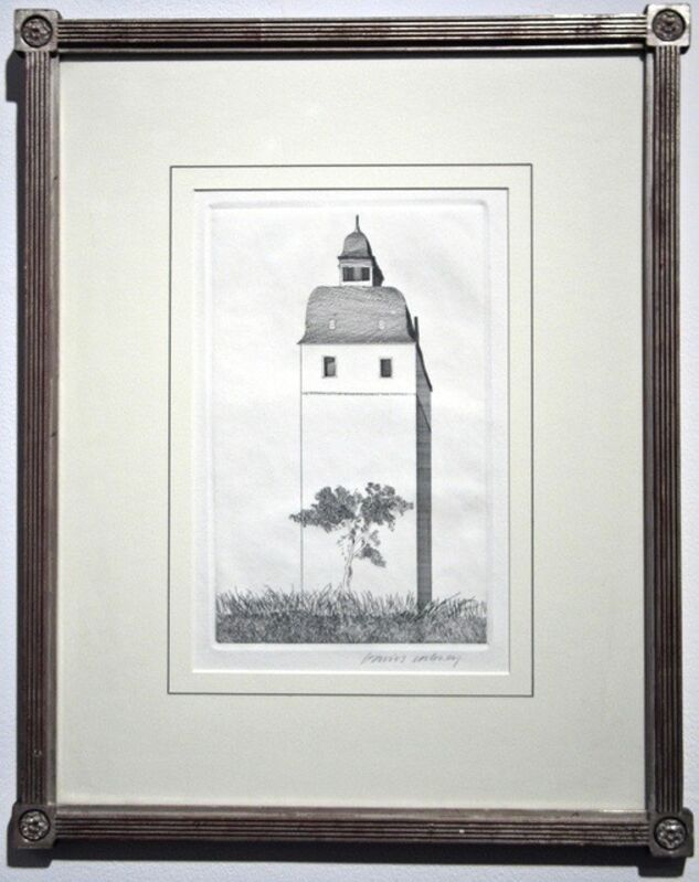David Hockney, ‘The Bell Tower’, 1969, Print, Etching and aquatint on Hodgkinson handmade paper, Artsy x Capsule Auctions