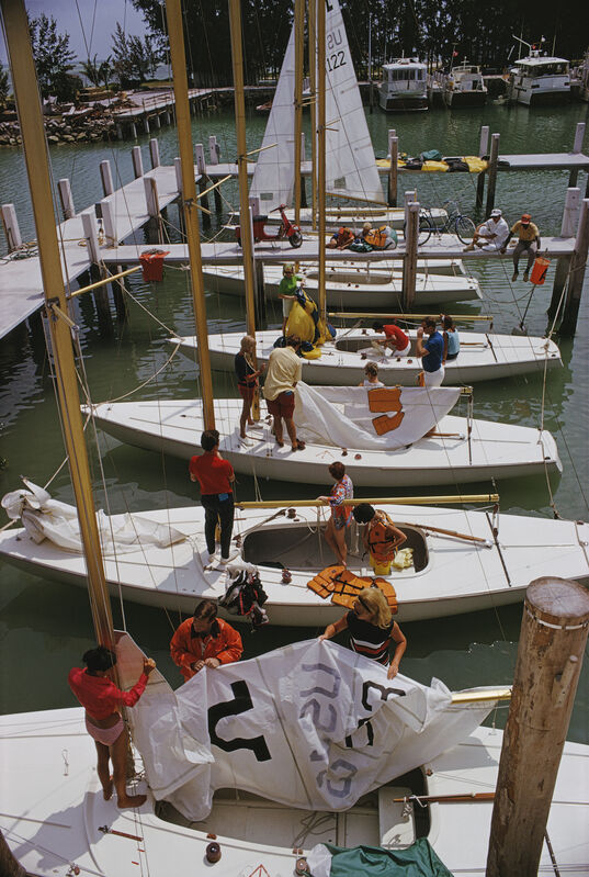 Slim Aarons, ‘Freeport Yachts’, 1969, Photography, C print, IFAC Arts