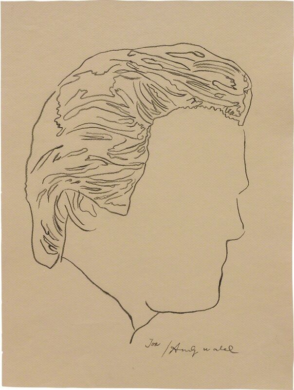 Andy Warhol, ‘Jon’, Drawing, Collage or other Work on Paper, Pencil on paper, Phillips