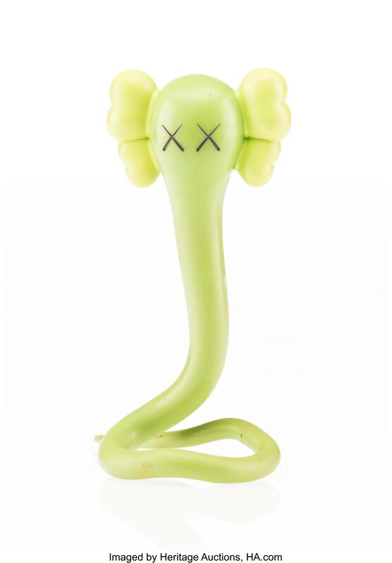 KAWS, ‘Bendy (Green)’, 2004, Other, Painted cast vinyl, Heritage Auctions