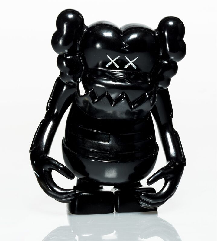 KAWS, ‘Skull Kun (Black)’, 2006, Sculpture, Painted cast vinyl, Heritage Auctions