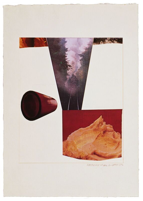 Robert Rauschenberg, ‘Horsefeathers Thirteen-VI’, 1976, Print, Offset lithograph/screen/pochoir/collage/embossing, Gemini G.E.L.