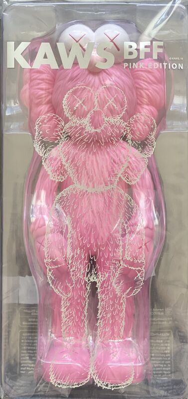 KAWS, ‘BFF Companion (Pink)’, 2018, Sculpture, Painted cast vinyl, Artsy x Capsule Auctions