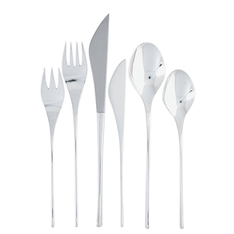 International Sterling, ‘105-piece sterling silver six-piece Vision flatware set for sixteen with extras, USA’, 1960s, Design/Decorative Art, Rago/Wright/LAMA