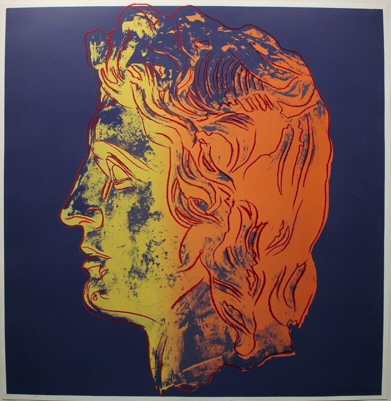 Andy Warhol, ‘Alexander The Great, F&S IIB.291-292’, 1982, Print, Screenprint on Lenox Museum Board, Fine Art Mia