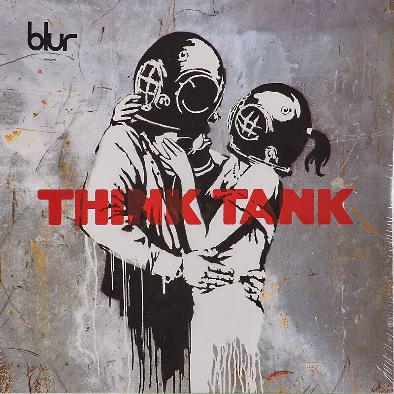 Banksy, ‘Two LP albums featuring artwork by Banksy, "Think Tank by Blur" (sealed) and "Peanut Butter Wolf" Badmeaninggood compilation’, 2003, Other, Rago/Wright/LAMA