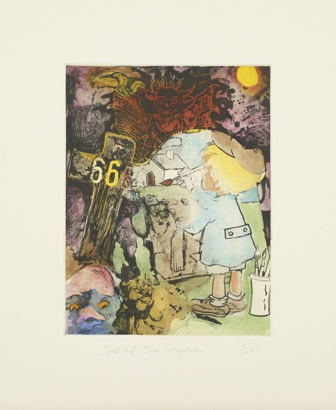 Jake & Dinos Chapman, ‘Untitled 04 from Bedtime Tales for Sleepless Nights’, 2013, Print, Color etching, Paragon