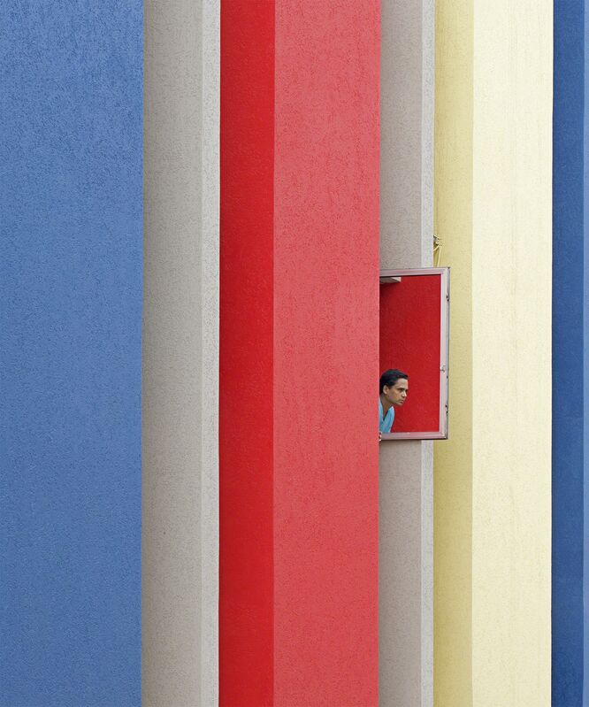 Serge Najjar, ‘Reflected Red’, 2016, Photography, Pigment print, Catherine Edelman Gallery