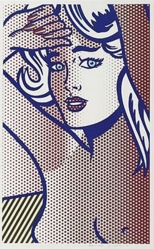 Roy Lichtenstein, ‘Nude with Blue Hair, State I’, 1994, Print, Prints and Multiples, Screenprint in colors, David Benrimon Fine Art