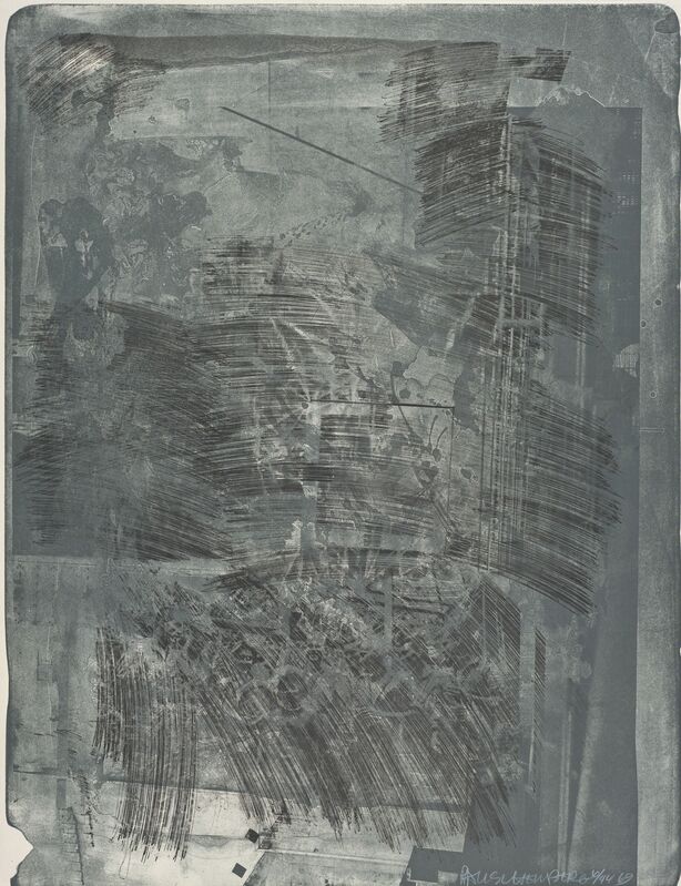 Robert Rauschenberg, ‘Post (Stoned Moon)’, 1969, Print, Lithograph, San Francisco Museum of Modern Art (SFMOMA) 