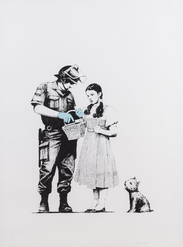 Banksy, ‘Stop and Search’, 2007, Print, Screenprint in colours, Forum Auctions