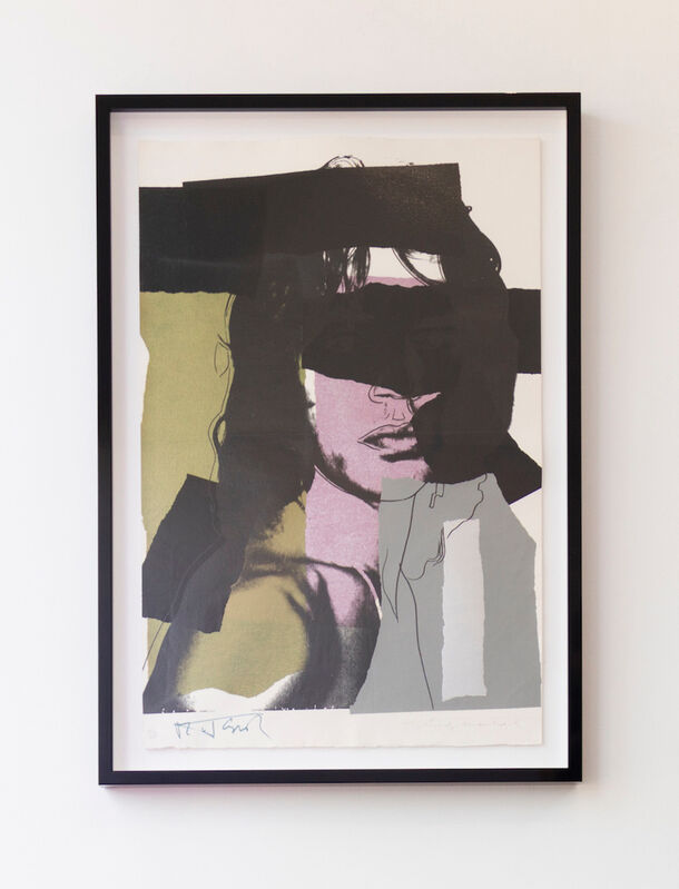 Andy Warhol, ‘Mick Jagger (FS II.45)’, 1975, Print, Screenprint on Arches Aquarelle (Cold Pressed) paper., Revolver Gallery