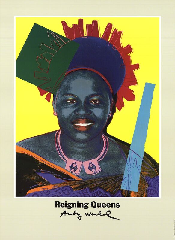 Andy Warhol, ‘Queen Ntombi Twala Of Swaziland from Reigning Queens’, 1986, Ephemera or Merchandise, Offset Lithograph, ArtWise