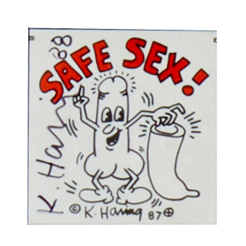 Keith Haring, ‘Two works’, Mixed Media, Rago/Wright/LAMA