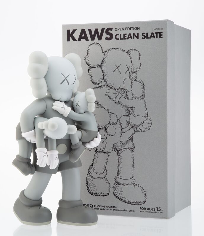 KAWS, ‘Clean Slate (Grey)’, 2018, Sculpture, Painted cast vinyl, Heritage Auctions