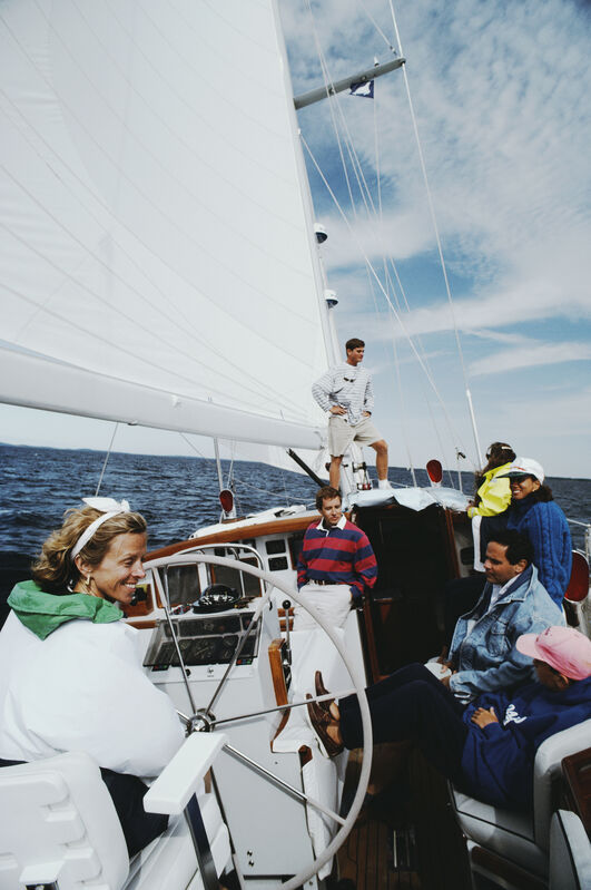 Slim Aarons, ‘On Board The Palawan’, 1992, Photography, C print, IFAC Arts