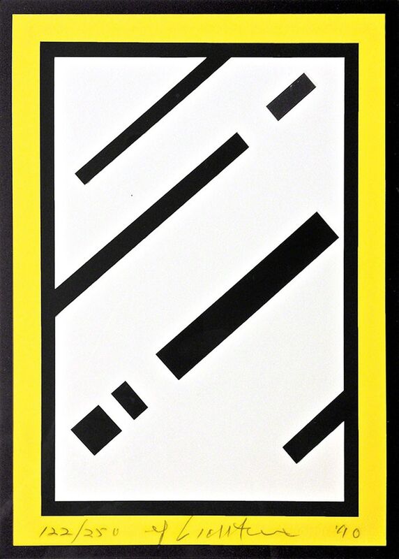 Roy Lichtenstein, ‘Mirror’, 1990, Print, Color screen print, CLAMP