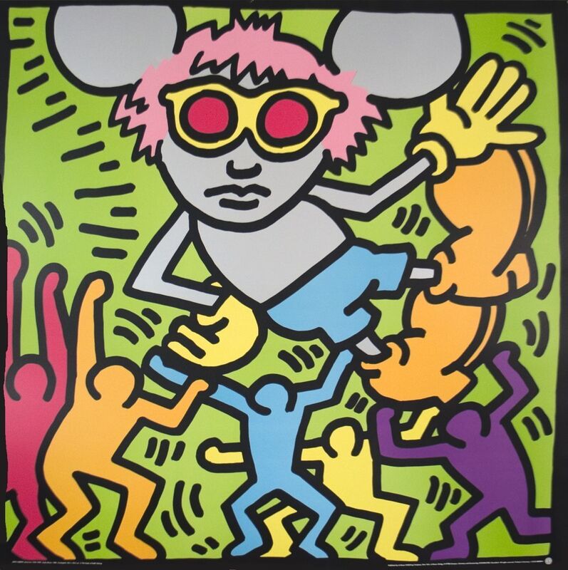 Keith Haring, ‘Andy Mouse’, (Date unknown), Print, Serigraph, ArtWise