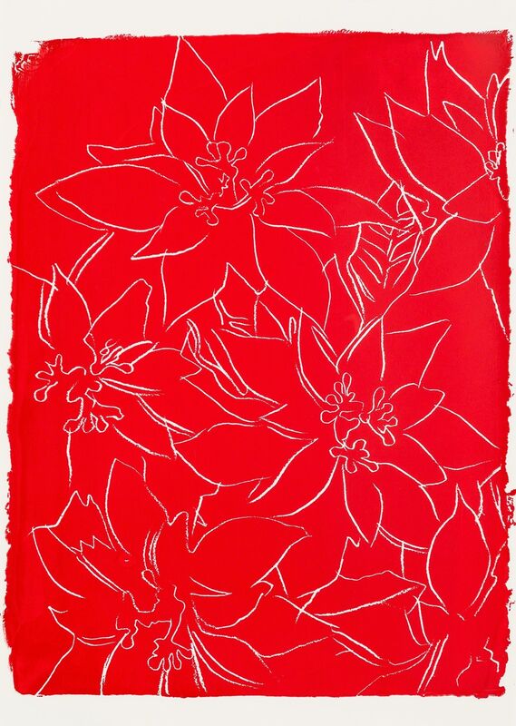 Andy Warhol, ‘Poinsettia’, 1983, Print, Silkscreen on paperboard, Heritage Auctions