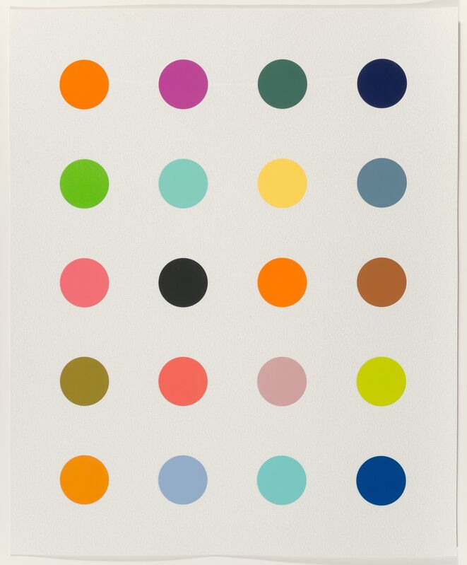 Damien Hirst, ‘3-Methylthymidine White’, 2014, Print, Screenprint in colors with diamond dust on Somerset paper, Heritage Auctions