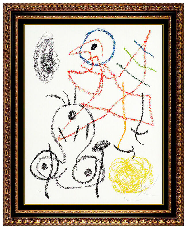Joan Miró, ‘Plate 20, from Album 21 (M.1145)’, 1978, Print, Color Lithograph, Original Art Broker