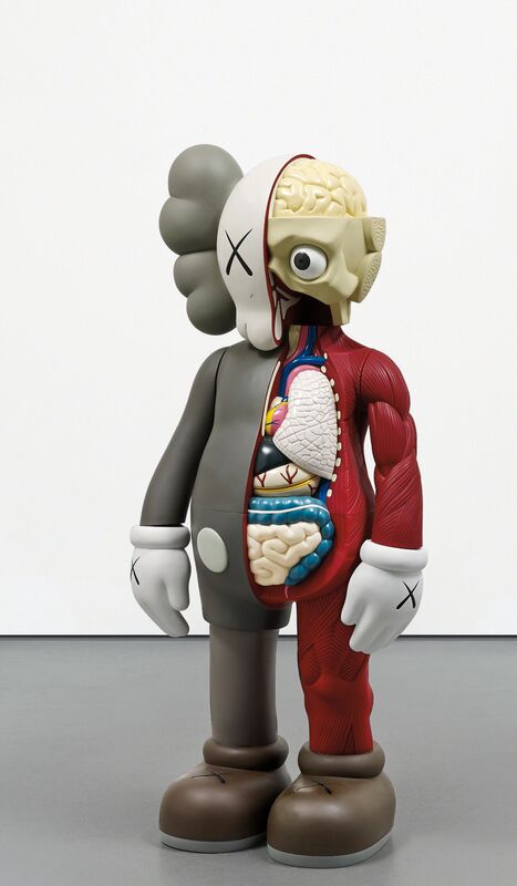 KAWS, ‘Four Foot Dissected Companion’, 2009, Sculpture, Painted cast vinyl, Phillips