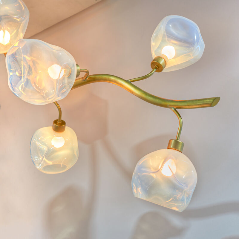 Jeff Zimmerman, ‘Unique "Vine" chandelier, USA’, 2012, Design/Decorative Art, Brass, hand-blown glass, sixteen sockets, Rago/Wright/LAMA
