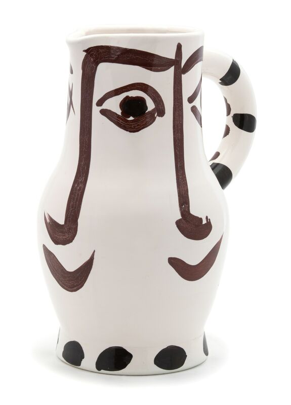 Pablo Picasso, ‘Quatre Visages’, 1959, Design/Decorative Art, Ceramic pitcher, Hindman