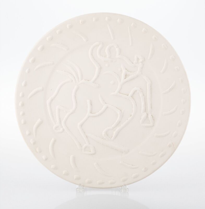 Pablo Picasso, ‘Centaure’, 1956, Design/Decorative Art, Terre de faïence plate, Heritage Auctions