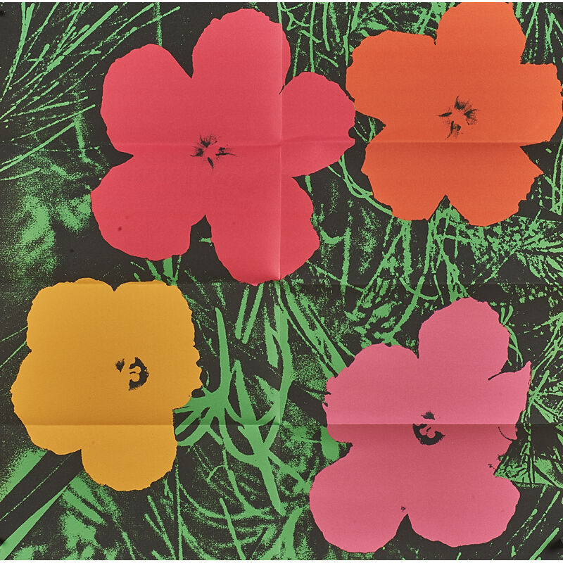 Andy Warhol, ‘Flowers’, 1964, Print, Offset lithograph in colors (mailer), Rago/Wright/LAMA