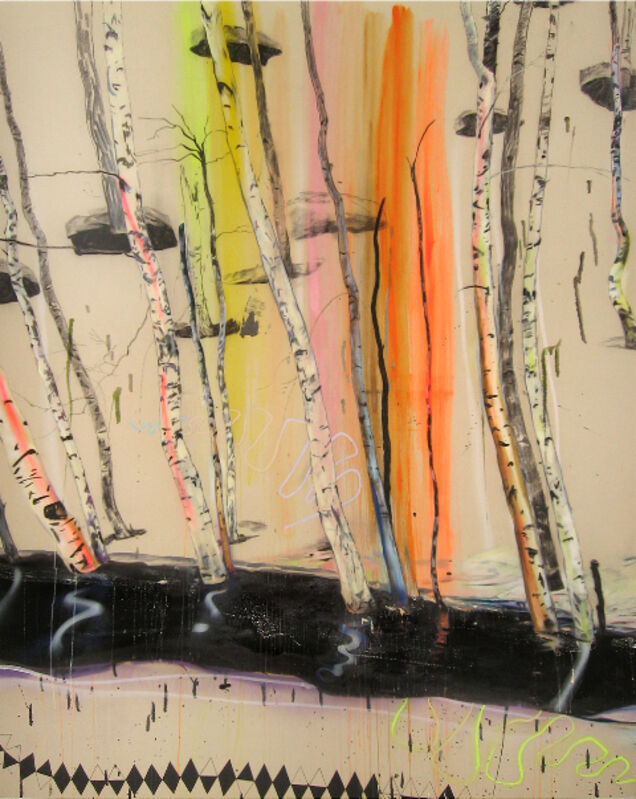 Anne Wölk, ‘Styx ’, 2013, Painting, Oil, acrylic and aerosol on canvas, Alfa Gallery