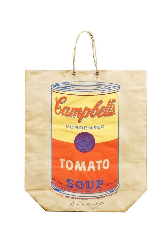 Andy Warhol, ‘Campbell's Shopping Bag’, 1966, Print, Screenprint in colours on a shopping bag, Sworders