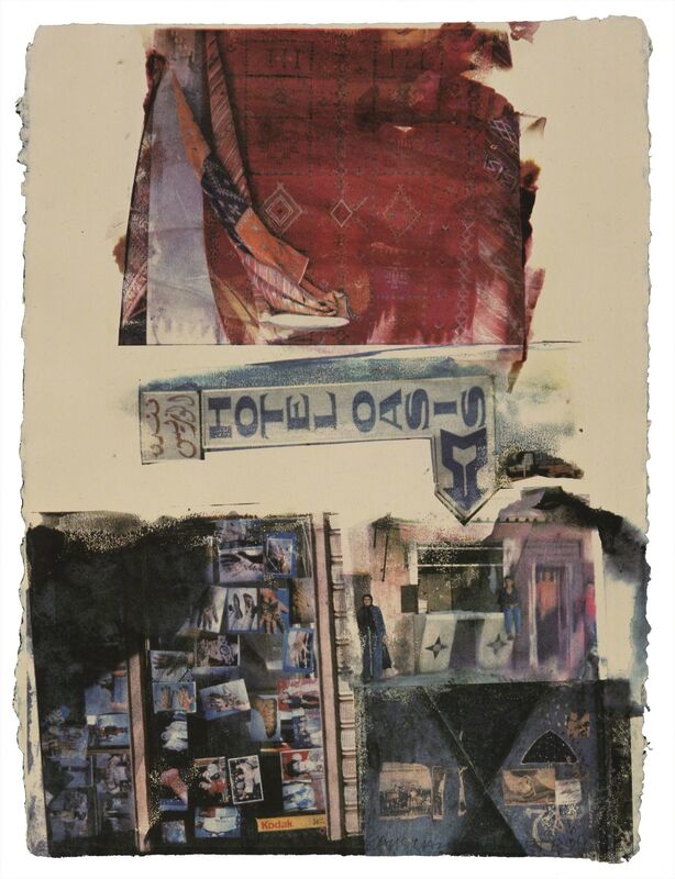 Robert Rauschenberg, ‘Next Room’, 2000, Print, 13 color screenprint, Gemini G.E.L.