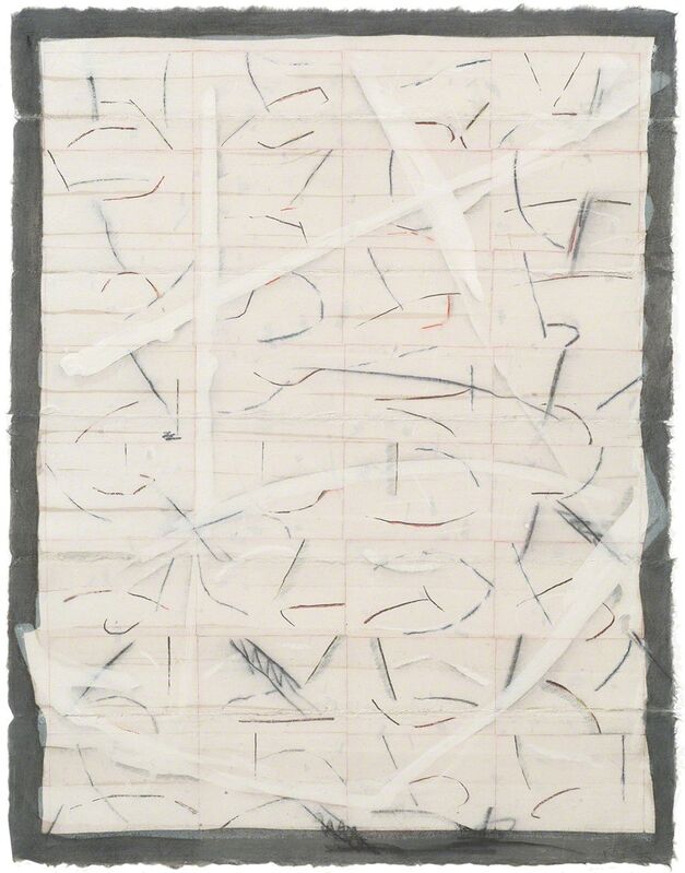 Rebecca Salter PRA, ‘D77’, 1988, Drawing, Collage or other Work on Paper, Mixed media on paper, Beardsmore Gallery