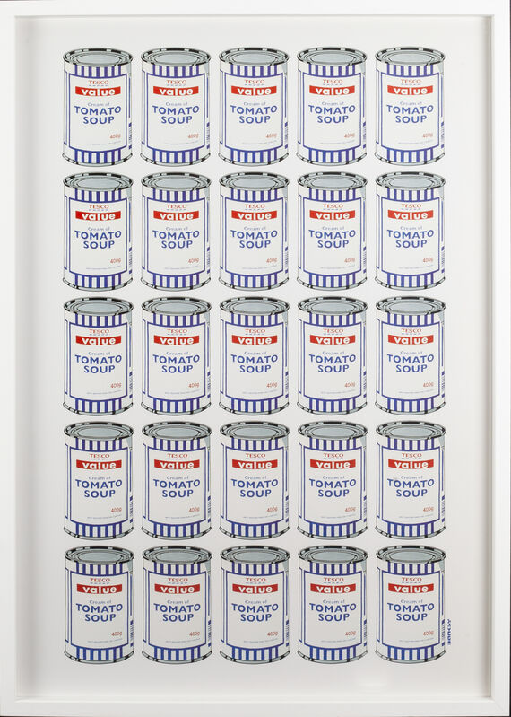Banksy, ‘Tesco Soup Cans’, 2010, Print, Lithograph on paper, The Drang Gallery