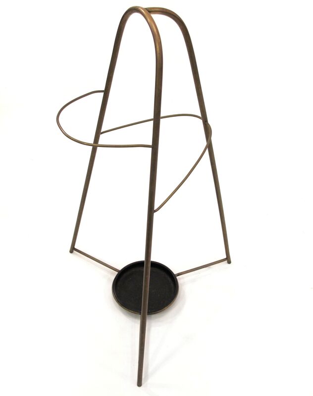Carl Auböck, ‘Umbrella Stand’, ca. 1950, Design/Decorative Art, Brass and iron, Patrick Parrish Gallery
