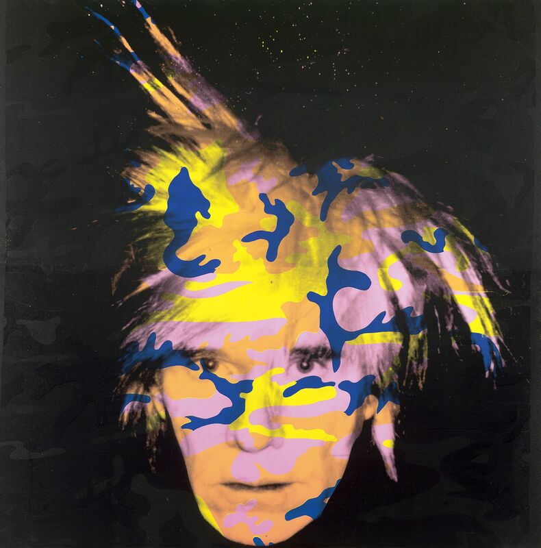 Andy Warhol, ‘Self-Portrait No. 9’, 1986, Painting, Synthetic polymer paint and screenprint on canvas, National Gallery of Victoria 